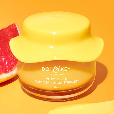مرطب Dot & Key فيتامين C + E سوربيه سوبر برايت (60 مل)