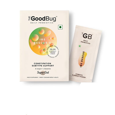 مسحوق The Good Bug IBS Rescue C SuperGut لتخفيف الإمساك، عبوة 15 يومًا