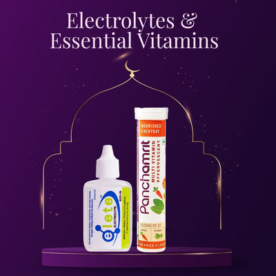 إليت إلكتروليت 25 مل + أقراص بانشامريت متعددة الفيتامينات