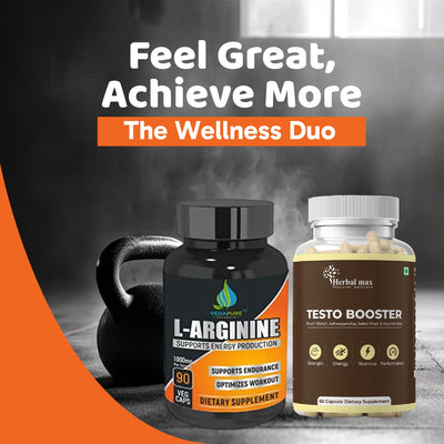 فيدابور إل-أرجينين + معزز هيربال ماكس تيستو -
