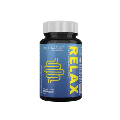 كبسولة AADAR Re-lax لتخفيف الإمساك (60 كبسولة)