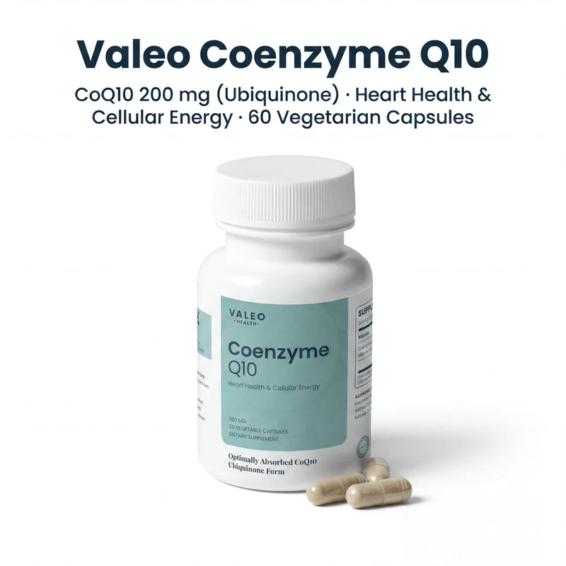 Valeo Coenzyme Q10 bottle