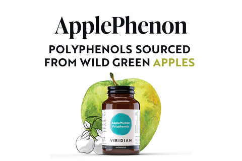 Viridian ApplePhenon - Herbal Supplement, 60 Capsules