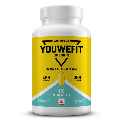 YouWeFit Omega Single Strength (60 caps)