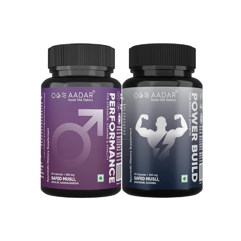 Aadar Performance Capsules and power Build ( 60&30 Capsules )