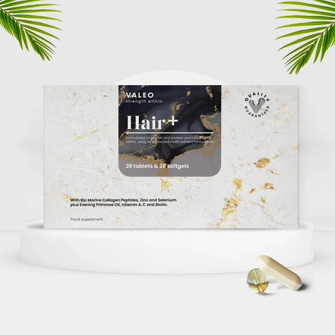 Valeo hair+ and Hairgrow Combo