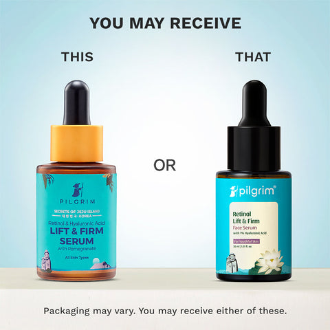 سيروم بيلجريم ريتينول وحمض الهيالورونيك لشد البشرة وتقويتها 30 مل