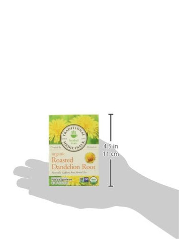 Traditional Medicinal Roasted Dandelion Root, 16 Teabags