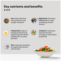 HK Vitals Iron + Folic Acid Supplement (60 Capsules) | With Zinc, Vitamin C & Vitamin B12, Supports Blood Building | Immunity And Energy