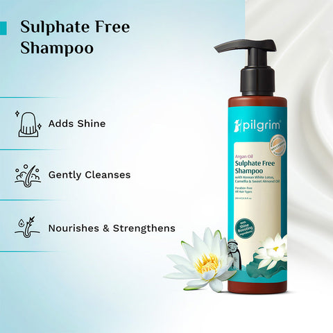 Pilgrim Sulfate Free Shampoo 200 ml