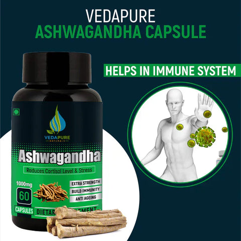 VedaPure Shilajit & Ashwagandha Combo