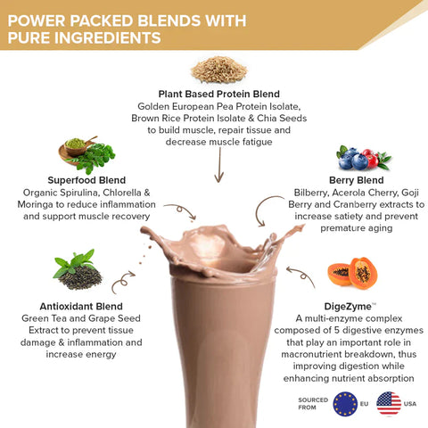 Superfood Plant Protein Italian Café Mocha