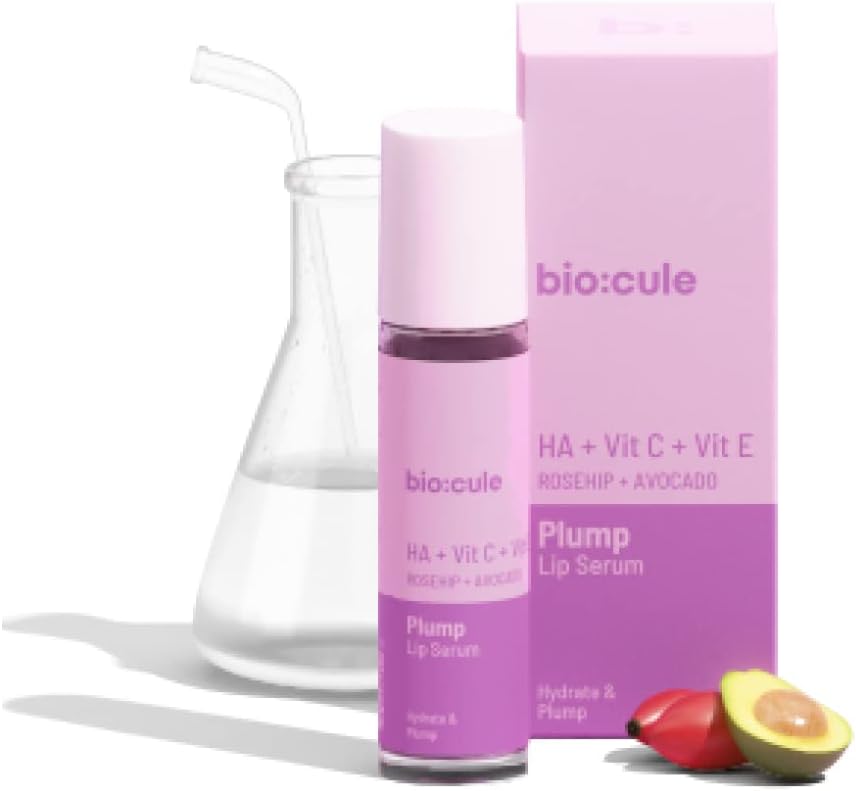 Biocule Plump Lip Serum : HA + Vit C + Vit E 10ml