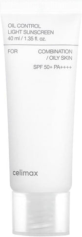 Celimax Oil Control Light Sunscreen Spf 50+Pa+++ 40Ml