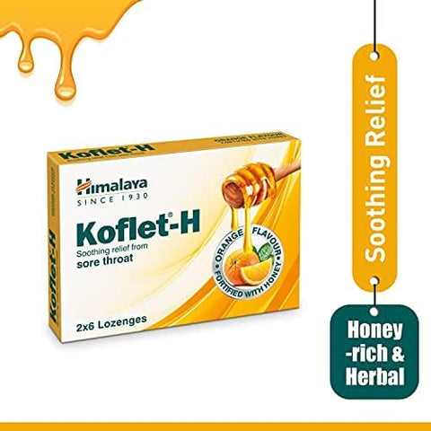Himalaya Koflet H Lozenges Orange 12's