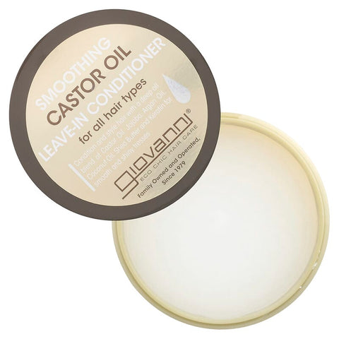 Giov Smoothing Castor Oil Leave In Condi : 11.5Fl Oz
