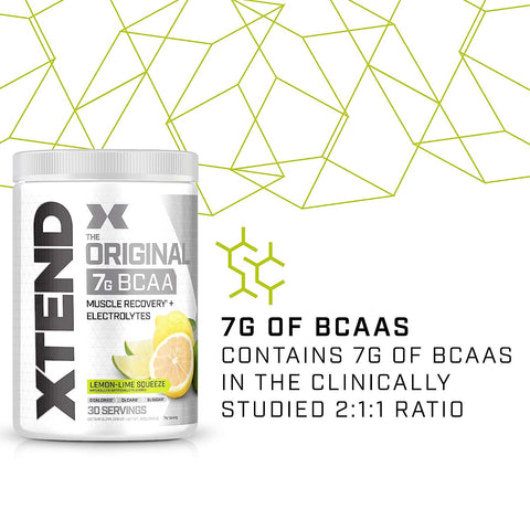 Xtend Original BCAA، عصير الليمون والليمون الحامض 