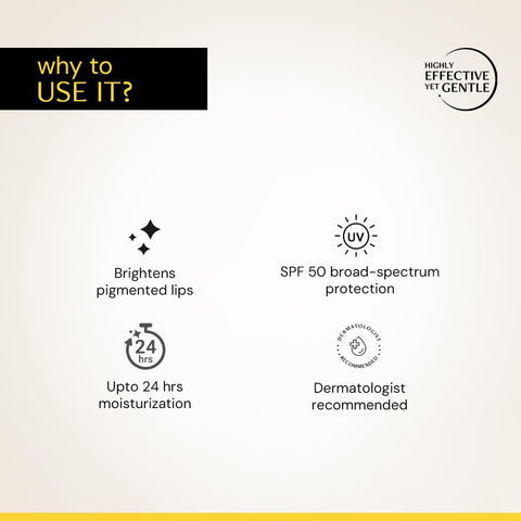Deconstruct Brightening Lip Balm - Vitamin C & Resorcinol SPF 30, 4g