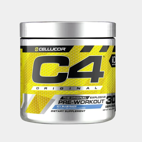 CELL C4 ORIGINAL 30SRV ICY BLUE RAZZ (12/CA) (NEW)