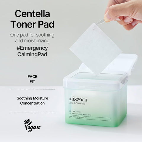 MIXSOON CENTELLA TONER PAD (120PADS) - Image 2