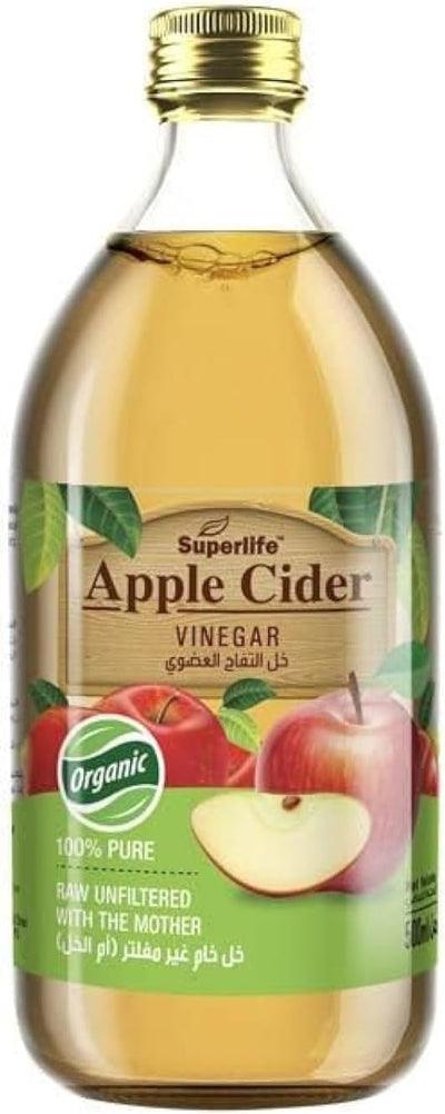 Superlife Organic Apple Cider Vinegar 500Ml