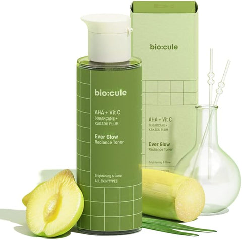 Biocule Ever Glow Radiance Toner : AHA + Vitamin c 100ml