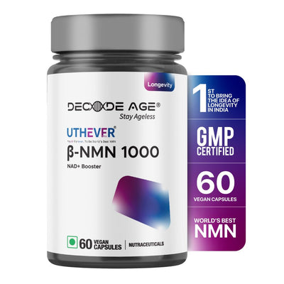 Decode Age Uthever Nad+ 1000 Capsules 60