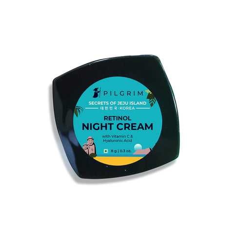 PILGRIM Retinol Night Cream with Vitamin C & Hyaluronic Acid 8g