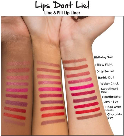 قلم تحديد الشفاه Nykaa Lips Don't Lie من Heart Breaker07