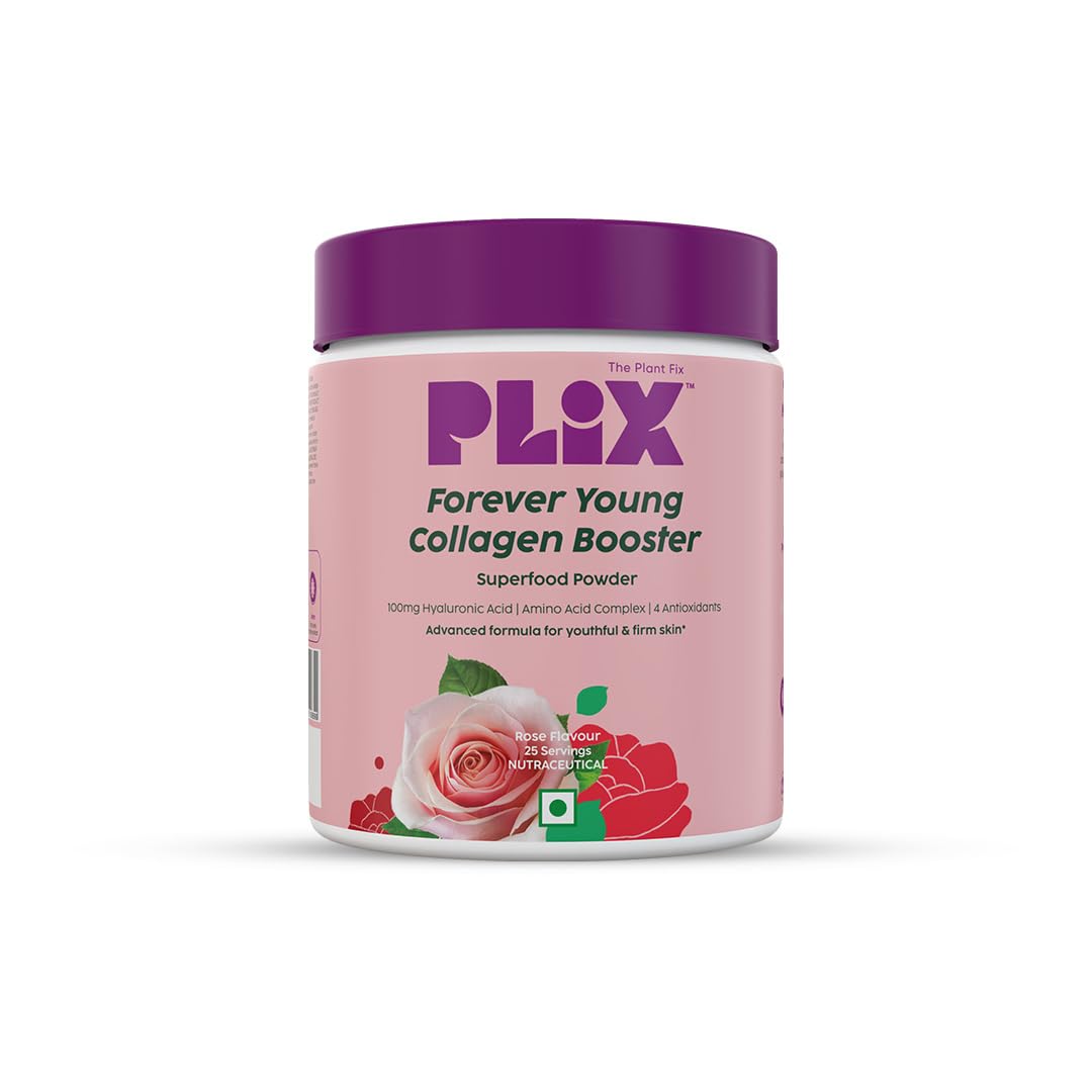 Plix Forever Young Collagen Booster Rose 25 servings