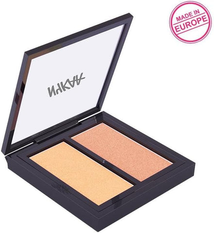 Nykaa Glow Getter تسليط الضوء والإضاءة الثنائي Gliterrati 02