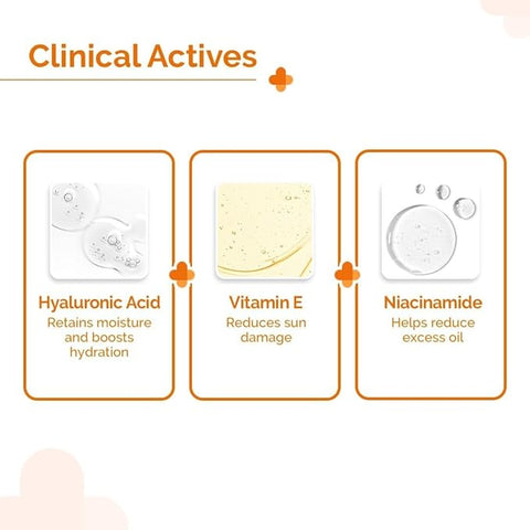 جل الحماية من الشمس المائي من ذا ديرما كو 1% حمض الهيالورونيك 50 جم