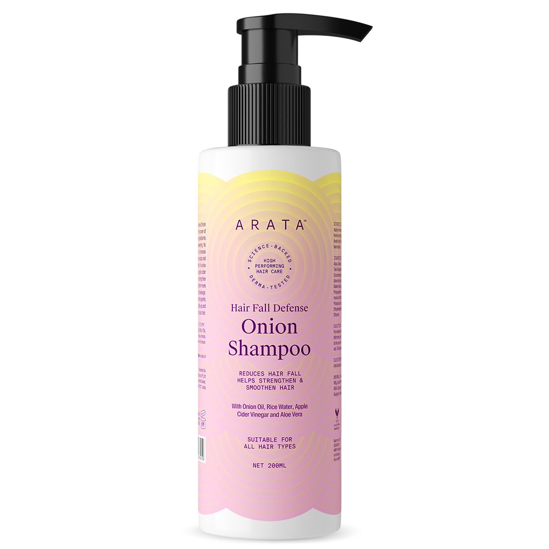 Arata Hair Fall Defense Onion Shampoo (200 Ml)