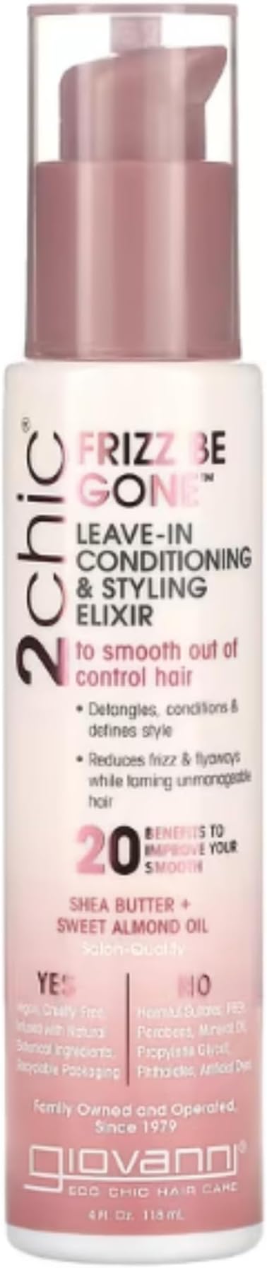 Giovanni 2chic® Leave-in Condition & Styling Elixir 4oz