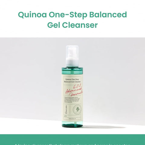 AXIS-Y Quinoa One-Step Balanced Gel Cleanser 180ml