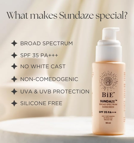 بي صنديز 35 SPF Pa++++ واقي شمسي واسع الطيف 50 جرام