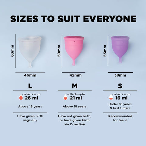 PEESAFE Menstrual Cups (Extra Small)