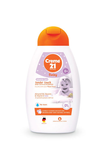 CREME21 TENDER TOUCH BATH & SHAMPOO 250 ML