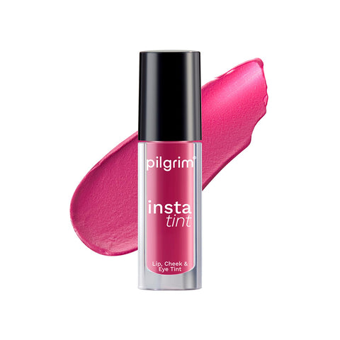 Pilgrim 3 in 1 Lip Cheek And Eye Tint Blends Easily 2.5gm (Pink Filter - 01)