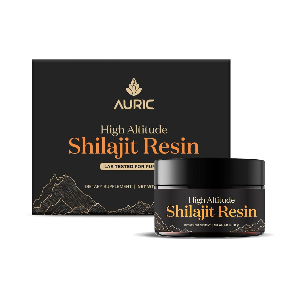 Auric High Altitude Shilajit/Shilajeet Resin 30g