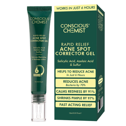 Conscious Chemist Acne Spot Corrector Gel - 15 gm