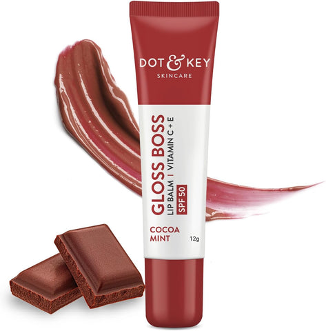 Dot & key Gloss Boss Lip Balm Vitamin C+E SPF 30 Cocoa Mint 12g