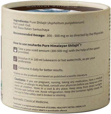 Neuherbs Pure Himalayan Shilajit 20g