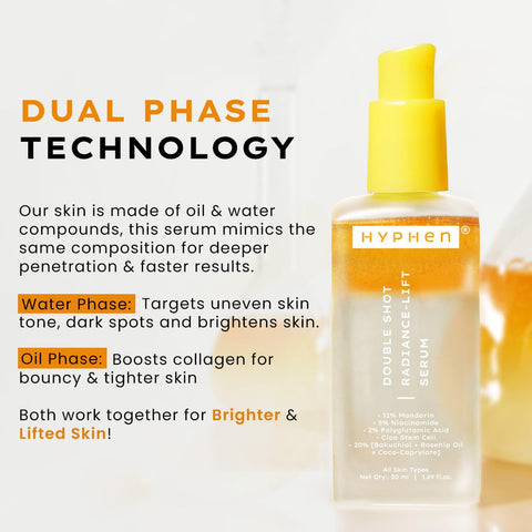 Hyphen DOUBLE SHOT RADIANCE-LIFT SERUM 50ml