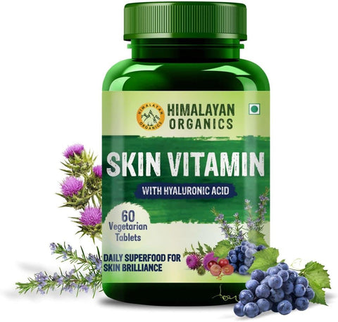 Himalayan Organics Skin Vitamin with Hyaluronic acid 60 tablets