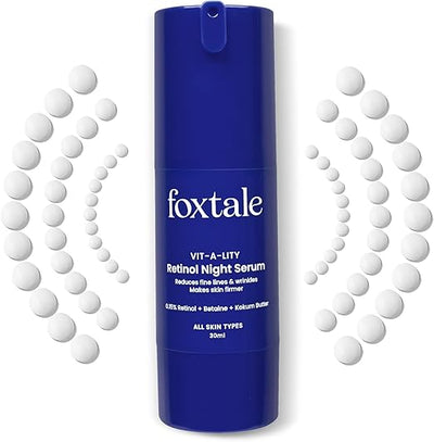 Foxtale 0.15% Encapsulated Retinol Night Serum Boosts Collagen, Treats Fine Lines & Wrinkles