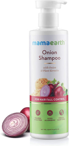 Mamaearth Onion Anti Hairfall Combo (Shampoo and Conditioner)- 250 ml each