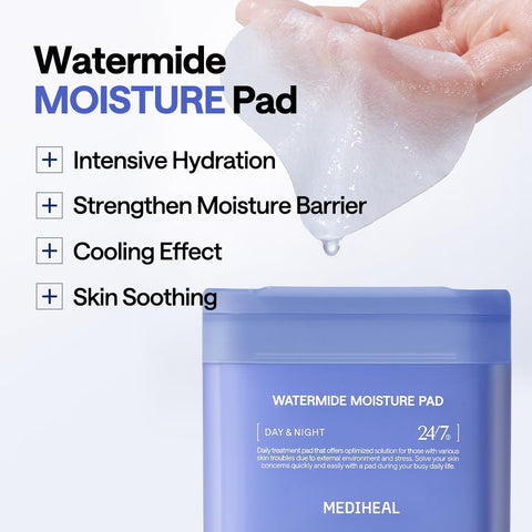Mediheal Watermide Moisture Pad 100's
