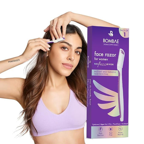 Bombae Precision Face Razor For Her (Pack Of 1) 50g