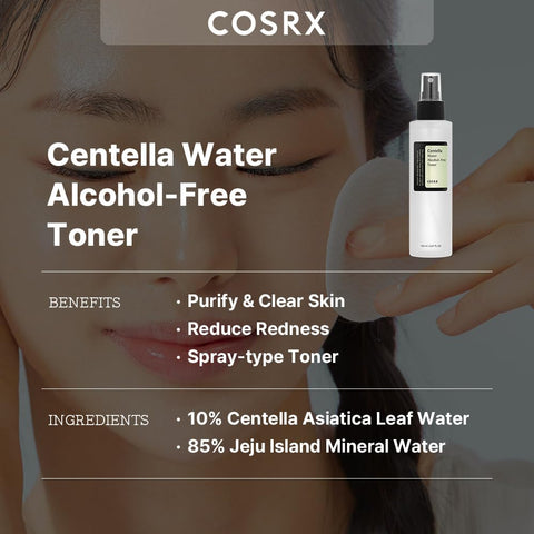 COSRX CENTELLA WATER ALCOHOL-FREE TONER 150ML